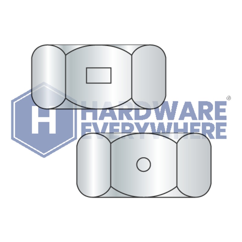 9/16-12 TWO WAY REVERSIBLE LOCKNUTS / Steel / Zinc