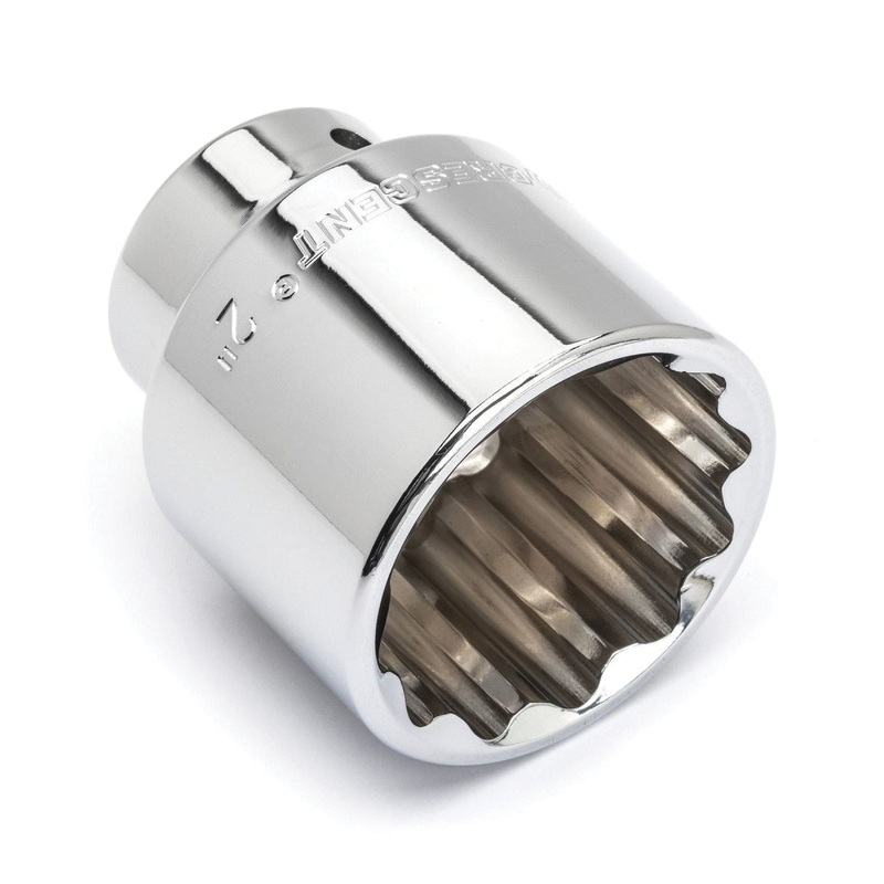 CRESCENT CDS107N Socket, System of Measurement: Imperial, Standard Length, 2 in Socket, 3/4 in Drive, 12-Point