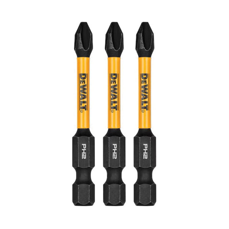 DeWALT FLEXTORQ DWAF2TX10IR3 Impact Screwdriver Bit, Torx Point, #10 Point, 2-1/4 in OAL, 1/4 in Shank