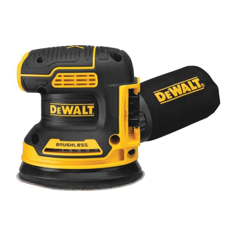 DeWALT MAX XR DCW210B Variable Speed Random Orbital Sander, Tool/Kit: Tool, 5 in Pad, 20 V