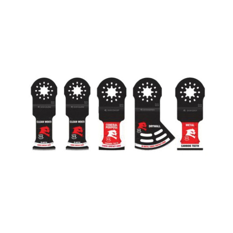 DIABLO DOS5S General Purpose Oscillating Blade Set, Bi-Metal/Carbide Blade, 5-Piece