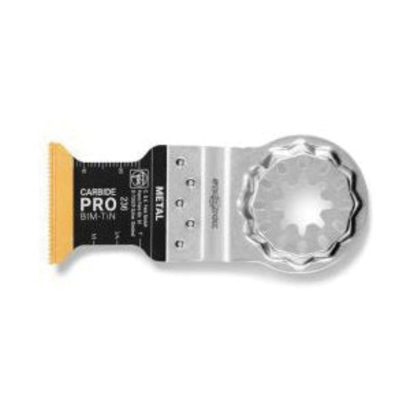 FEIN 6 35 02 236 29 0 Saw Blade, Narrow, Waisted Blade, 1-5/8 in L Blade, 1-1/4 in W Blade, Metal Blade