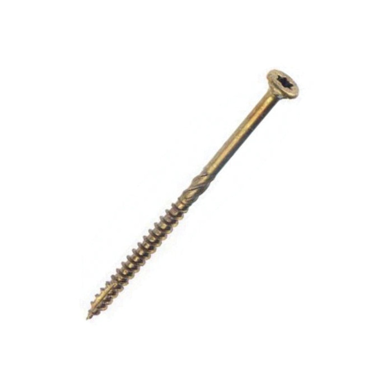 GRK FASTENERS R4 01133 Multi-Purpose Framing and Decking Screw, 6-Point Star Drive, #10 Drive, 2-1/2 in OAL