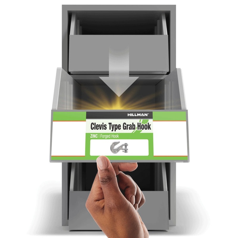 HARDWARE ESSENTIALS 321678 Chain Quick Link, 1/2 in Trade, 3-1/2 in L Inside, 2200 lb Load, 30 Grade, Steel