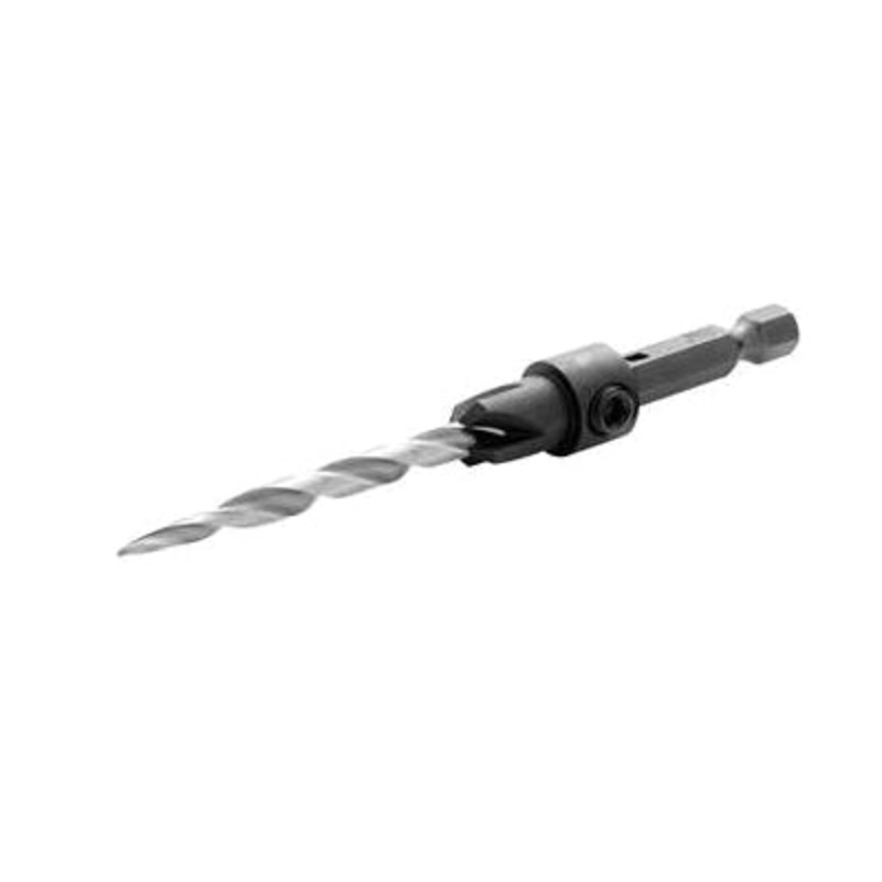 IRWIN 1882784 Countersink Drill Bit, #12 Screw, Quick-Change Shank, 4-1/2 in OAL
