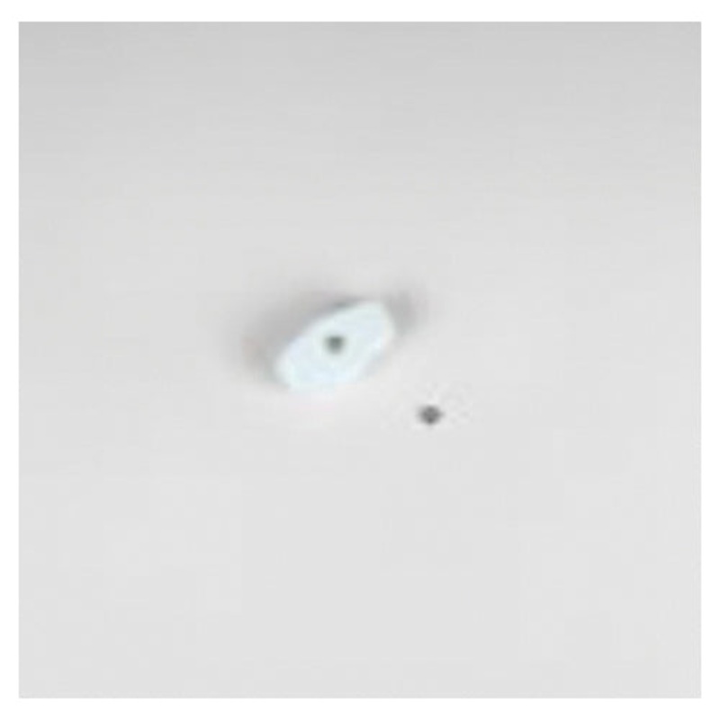 JANDORF 88920 Lamp Cord Feed-Through Switch, 125/250 V, 3/6 A, White