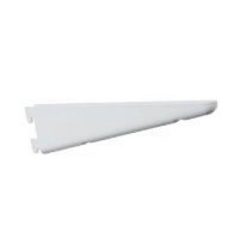 KV 182 Series 182 WH 24 Bracket, 24.51 in L, 3.2 in W, Steel, White, Wall Mounting, 450 lb Weight