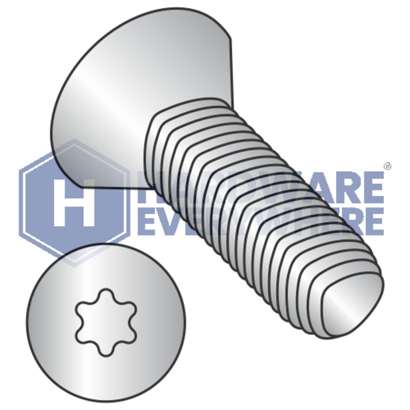6-32 X 3/8 Thread Forming Screws / Torx / Flat Head  / 18-8 Stainless / Plain / Taptite Alternate