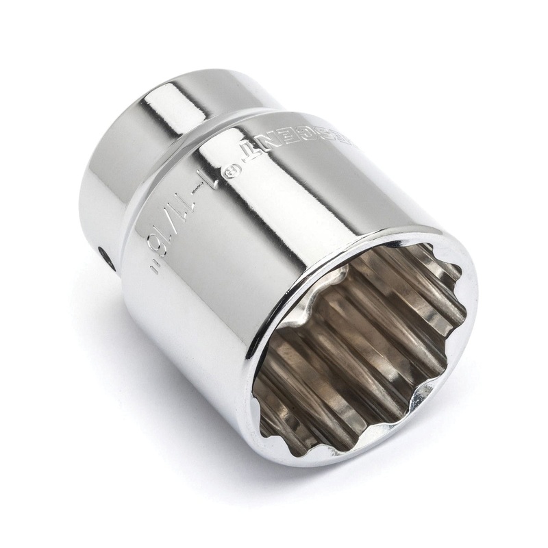 CRESCENT CDS103N Socket, System of Measurement: Imperial, Standard Length, 1-11/16 in Socket, 3/4 in Drive, 12-Point