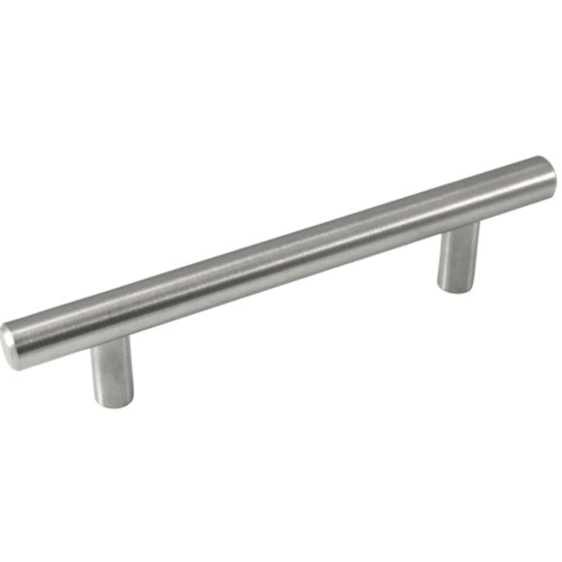 Laurey Melrose Series 87012 T-Bar Pull, 152 mm L Handle, 32 mm H Handle, Steel, Brushed Satin Nickel