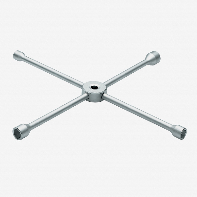 Gedore 28 PR Universal 4-way wheel wrench 17x19x21x24 mm 550x550 mm