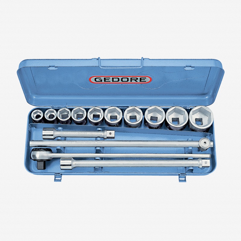 Gedore 32 EMZ Socket set 3/4" 14 pcs hex 22-50 mm