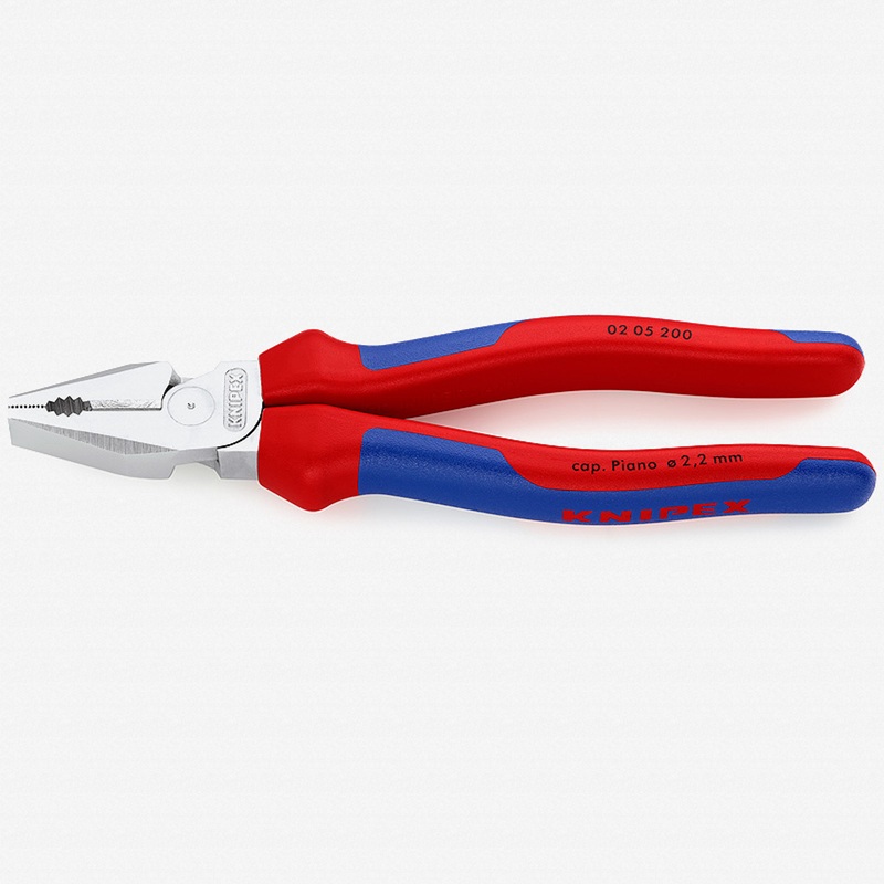 Knipex 8" High Leverage Combination Pliers - Chrome MultiGrip