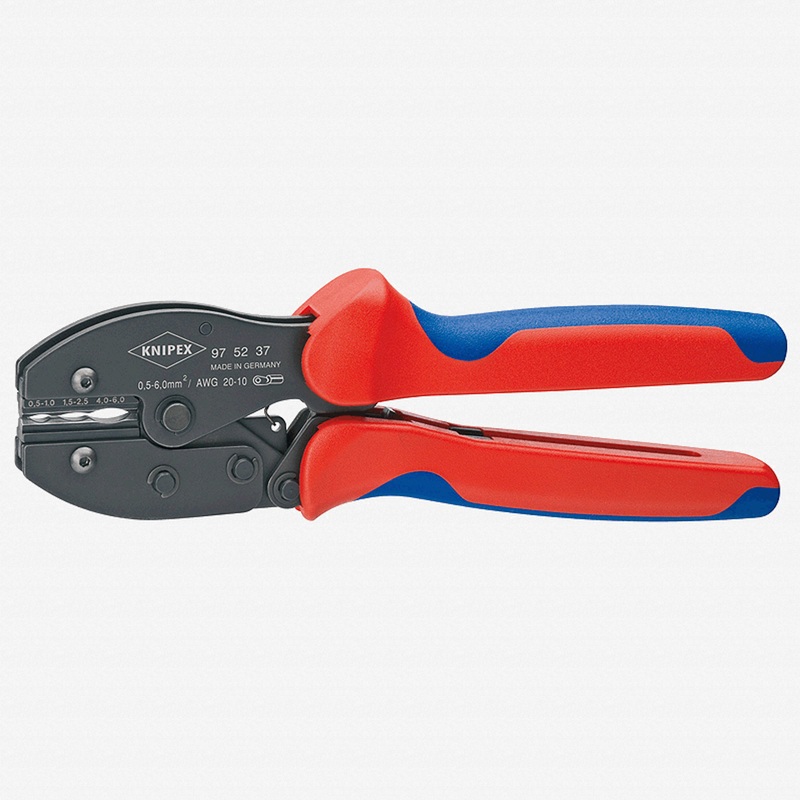 Knipex PreciForce Crimping Pliers - heat shrinkable sleeve connectors