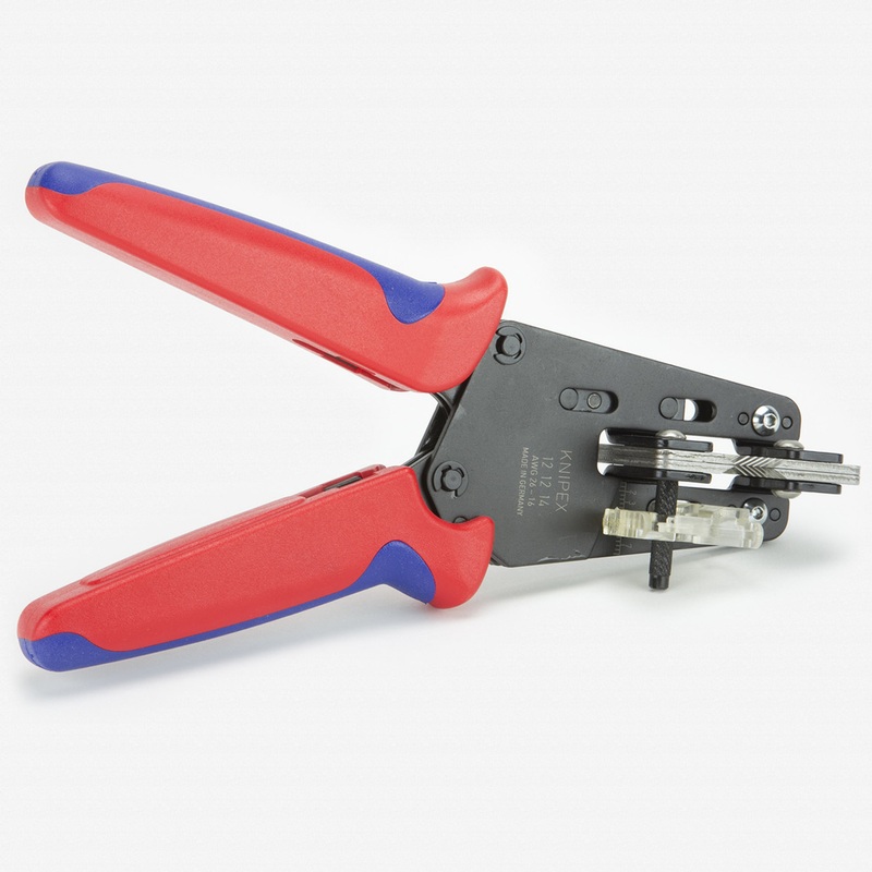 Knipex Precision Wire Insulation Strippers with adapted blade - AWG 20-10