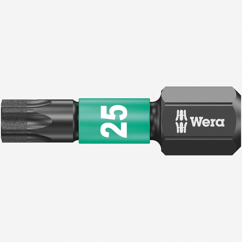 Wera 057625 T25 x 25mm Torx Impaktor Diamond Coated Bit