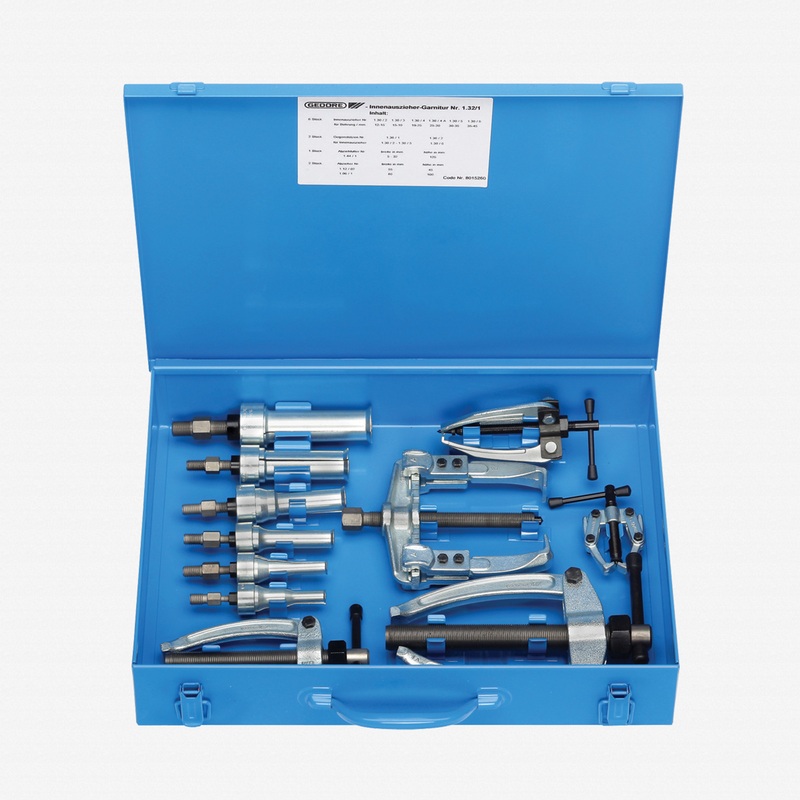Gedore 1.32/1 Set of internal and external extractors