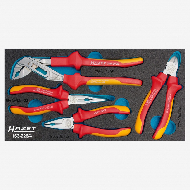 Hazet 163-226/4 VDE pliers set