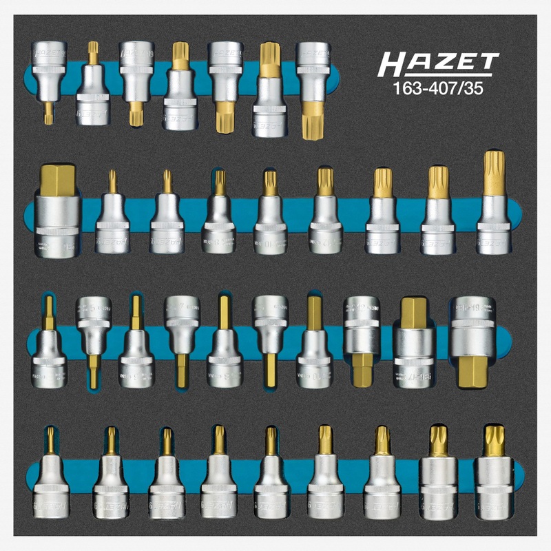 Hazet 163-407/35 Screwdriver socket set
