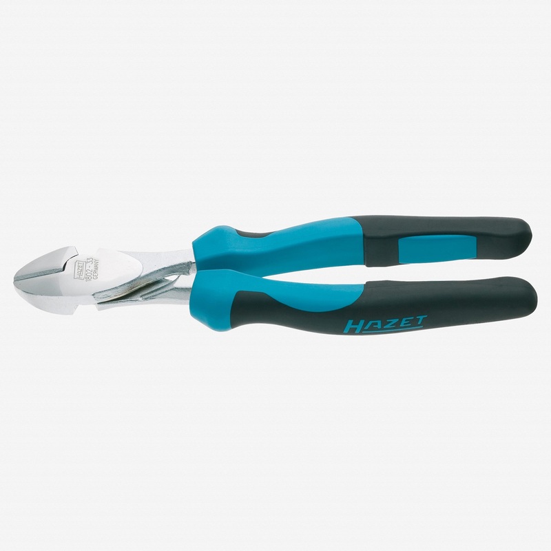 Hazet 1802-22 Heavy-duty diagonal cutters 180mm - Chrome