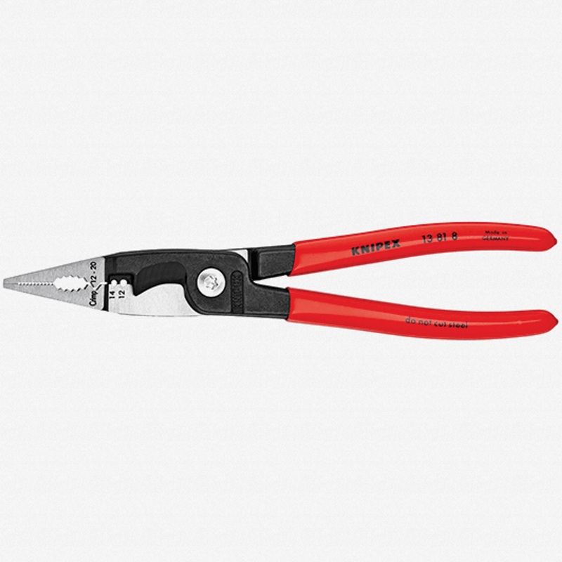 Knipex Pliers for AWG Electrical Installation - Plastic Grip