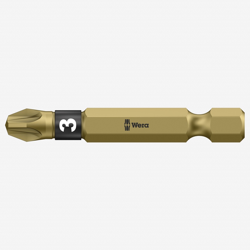 Wera 059904 #3 x 50mm Pozidriv BiTorsion Diamond Coated Power Bit