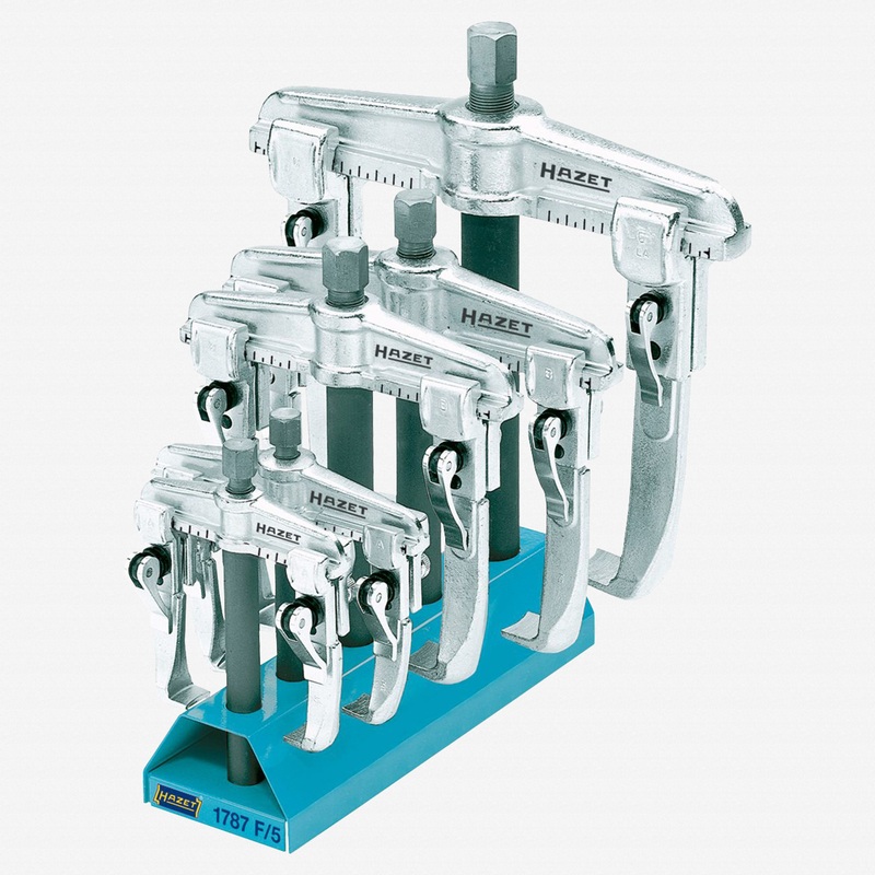 Hazet 1787F/5 Quick-clamping puller set, 2-arm