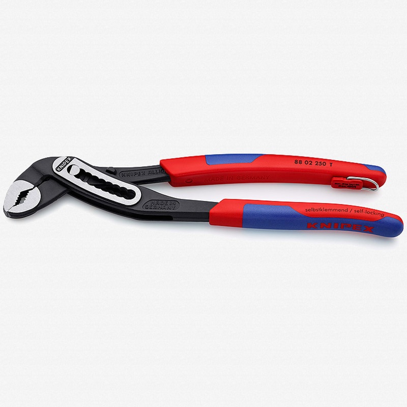 Knipex 10" Alligator Pliers - MultiGrip Tethered Attachment