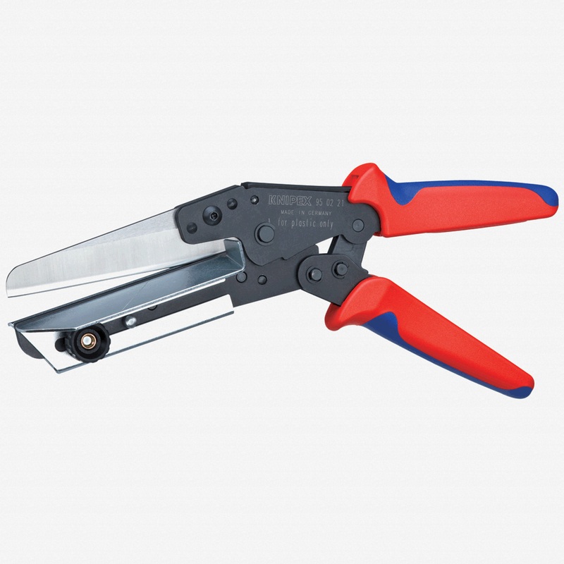 Knipex Vinyl Shears for plastic up to 4 mm or cable ducts