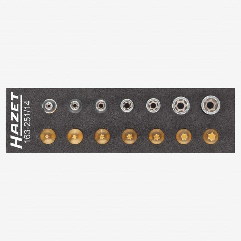 Hazet 163-251/14 Tool set, Torx