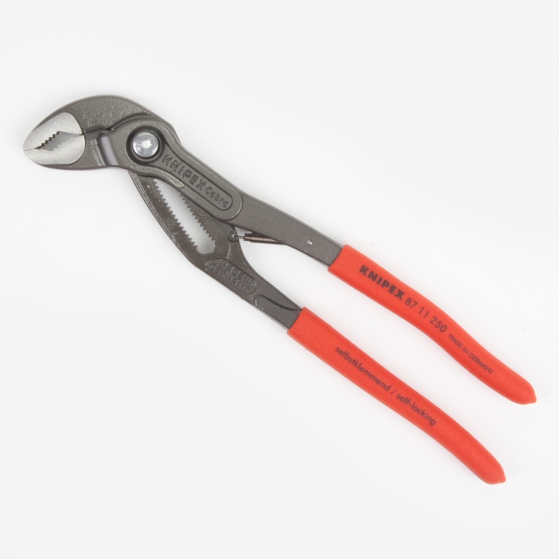Knipex 10" Cobramatic Pliers - Plastic Grip