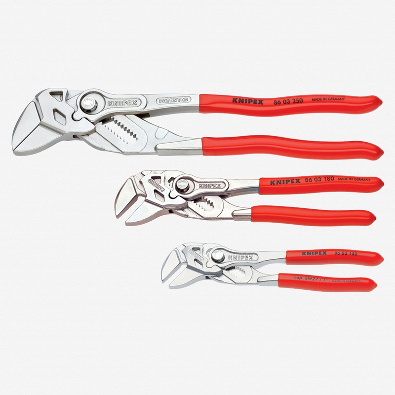 Knipex 3Pcs Pliers Wrench Set, 6