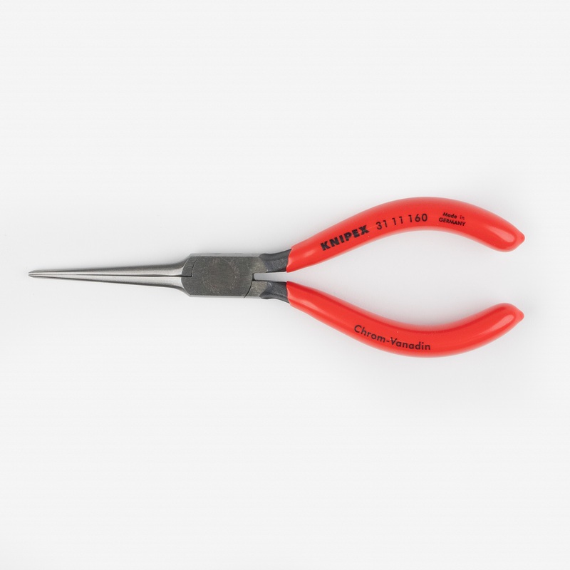 Knipex 6.3" Needle-Nose Pliers (Gripping Pliers) - Plastic Grip