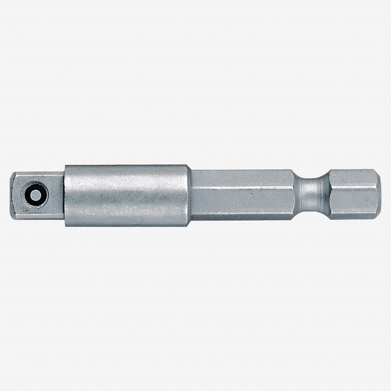 Wera 050220 Male 1/4" Hex to Male 3/8" Square Drive Power Tool Adaptor - 100mm