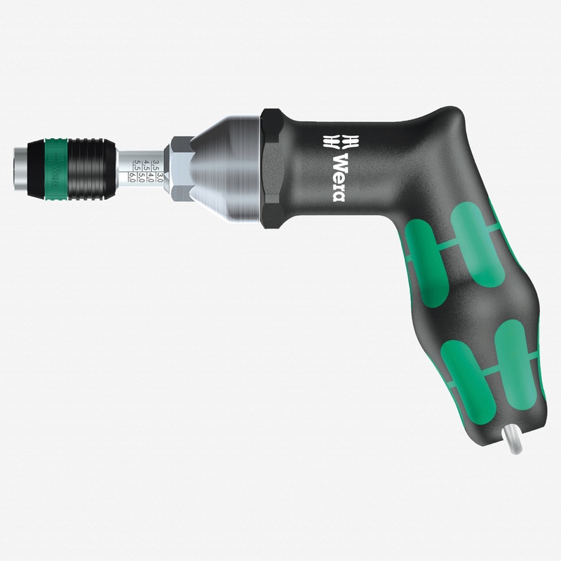 Wera 074712 25 - 55 in-lbs Adjustable Torque Pistol Grip Screwdriver
