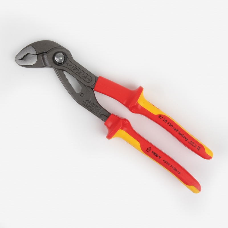 Knipex 10" Cobra QuickSet VDE Pliers - Insulated