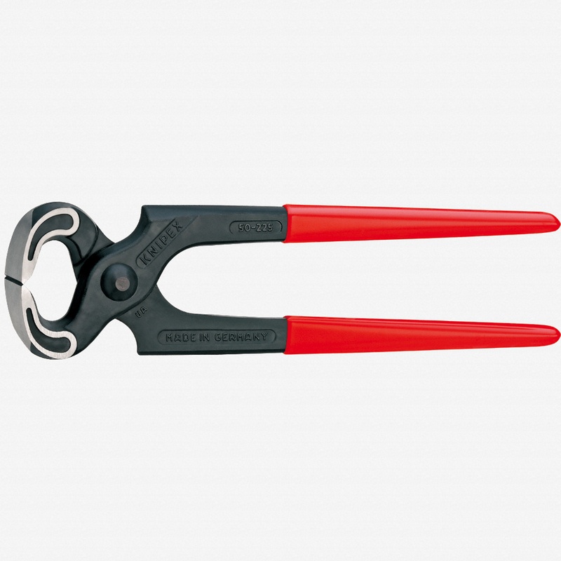 Knipex 9" Carpenters' Pincers - Plastic Grip