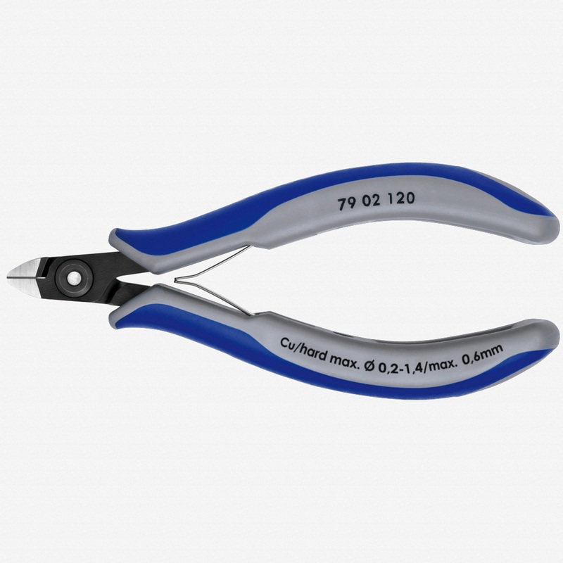 Knipex Precision Electronics Diagonal Cutters Mini-Head w/ Very Small Bevel - MultiGrip