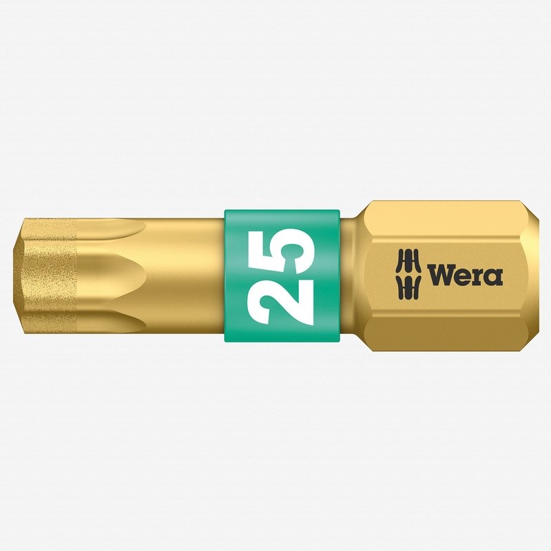 Wera 066106 T25 x 25mm Torx BiTorsion Diamond Coated Bit