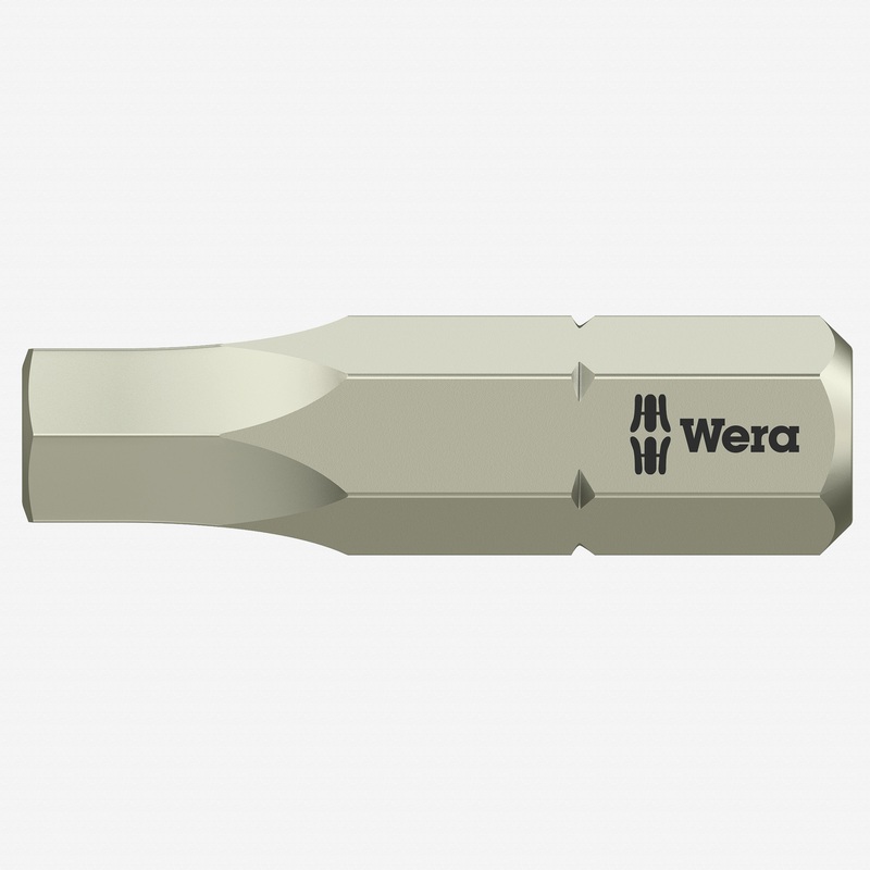 Wera 071077 5.5 x 25mm Stainless Steel Hex Torsion Insert Bit