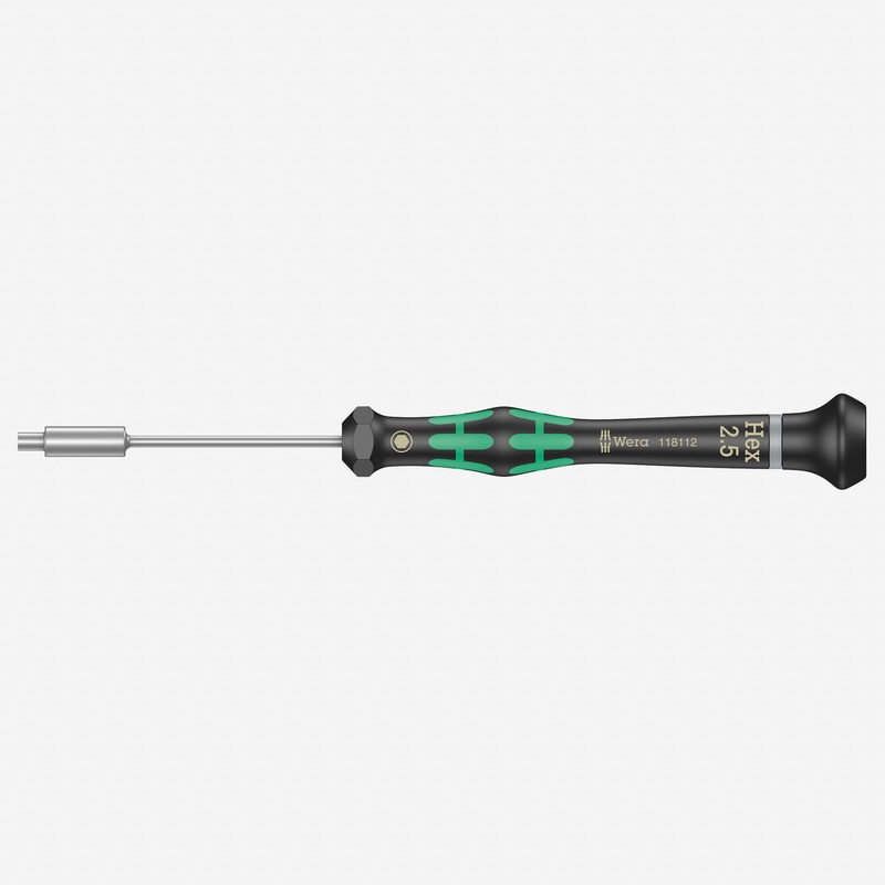 Wera 118112 2.5 x 60mm Kraftform Micro Precision Nut Driver