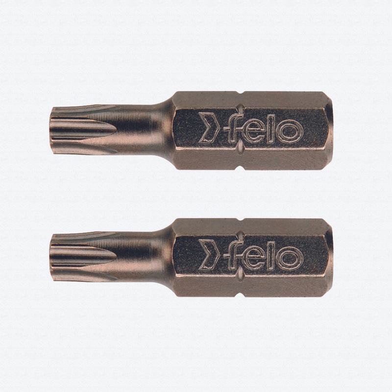 Felo Torx T7 x 25 mm Bits  - 2 Pieces