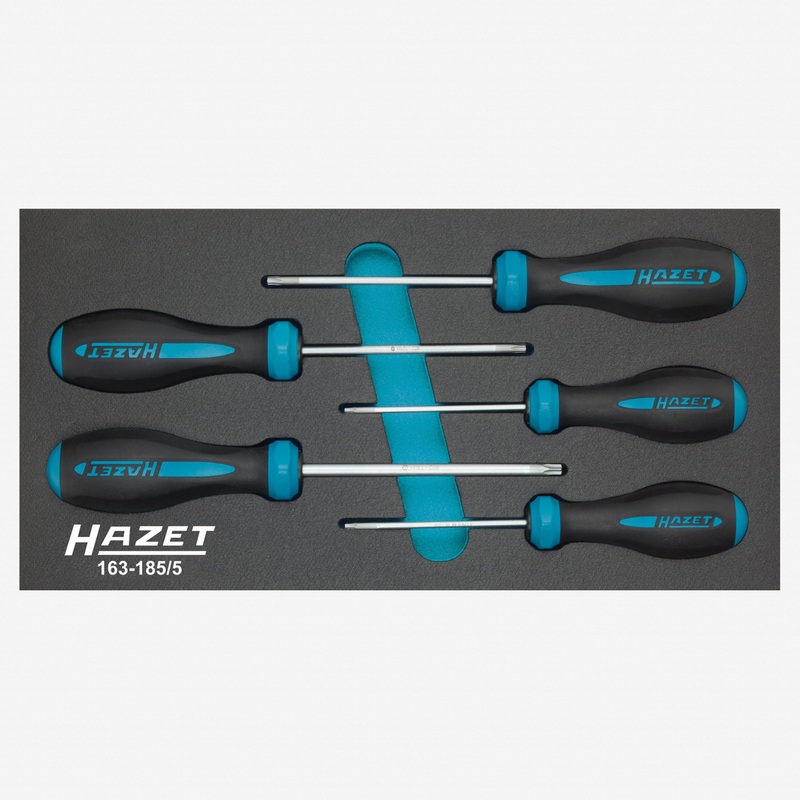 Hazet 163-185/5 Hexanamic Secuirty Torx Screwdriver Set