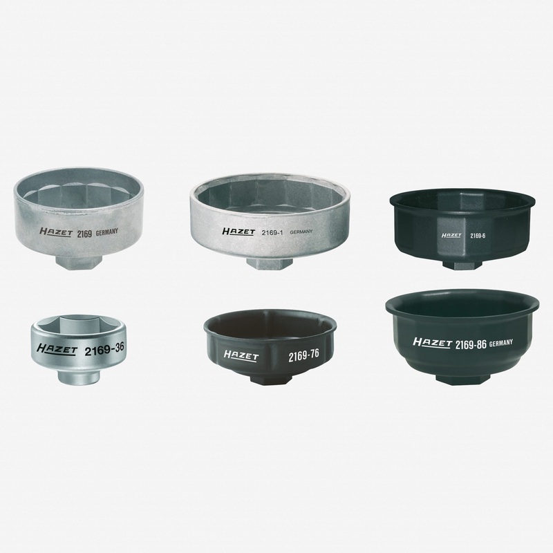 Hazet 2169/6 Oil filter wrench set