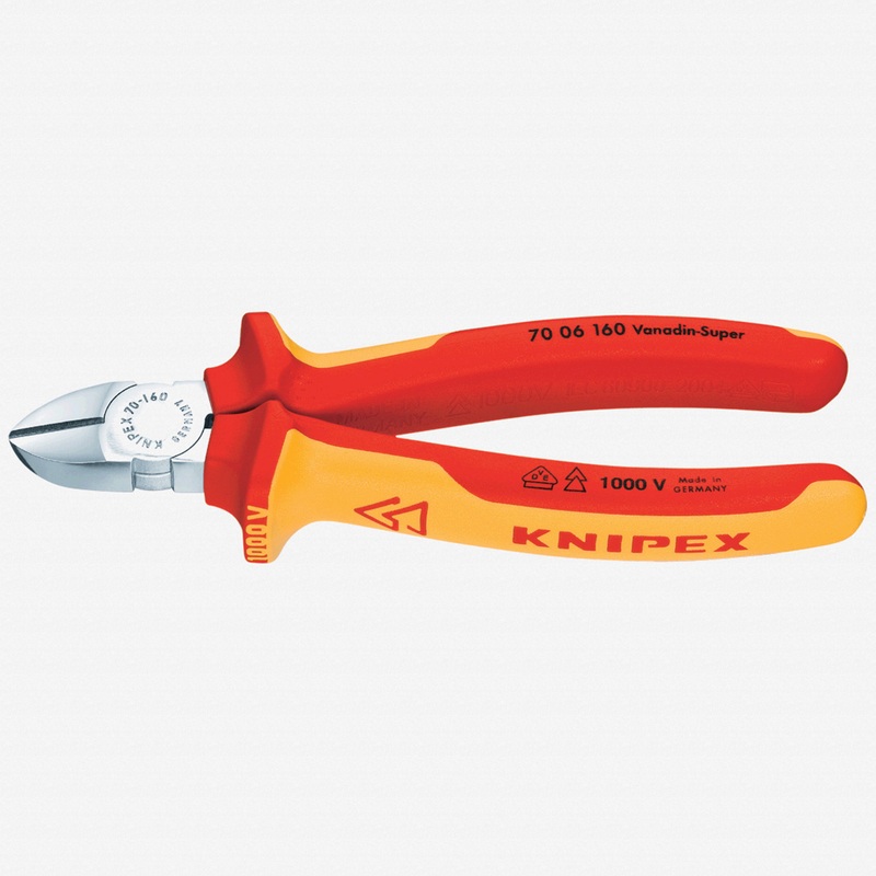 Knipex 7" Diagonal Cutters - Insulated
