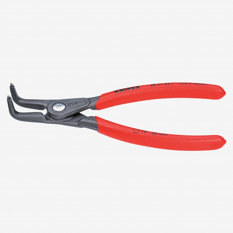 Knipex Precision 90 Degree Angled Tip External Circlip Pliers for 19-60 mm shafts