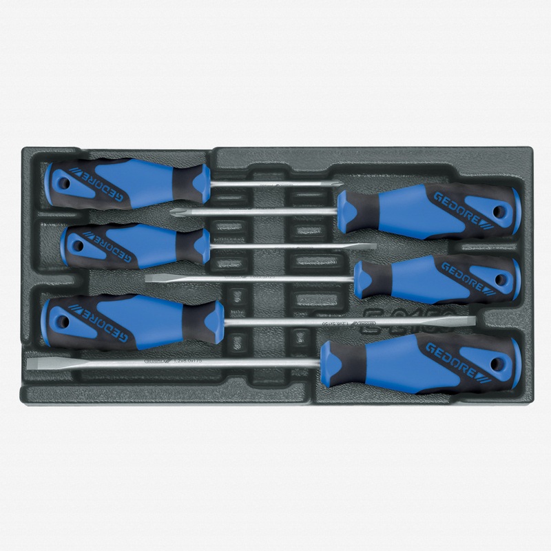 Gedore 1500 ES-2150 PH Screwdiver set in 1/3 ES tool module