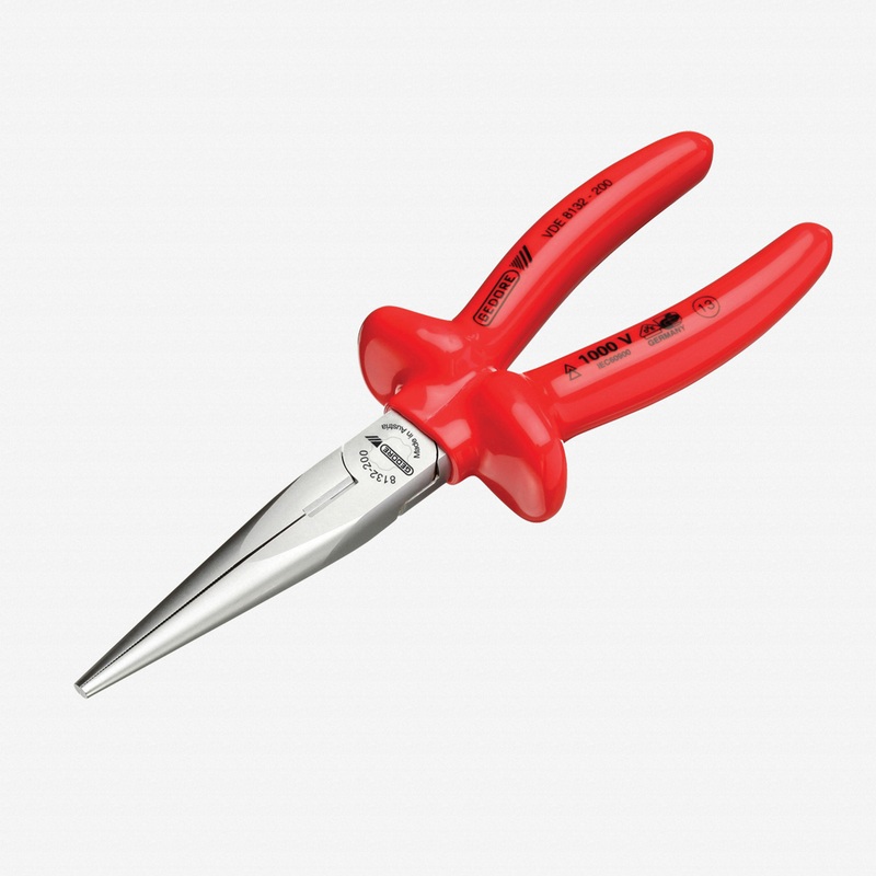 Gedore VDE 8132-160 VDE Telephone pliers with VDE dipped insulation
