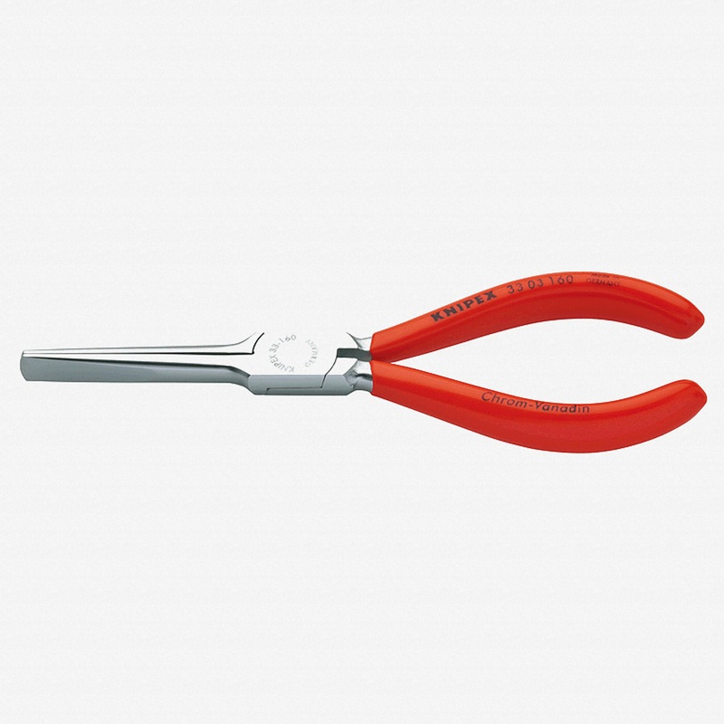 Knipex 6.3" Duckbill Pliers - Chrome w/ Plastic Grip