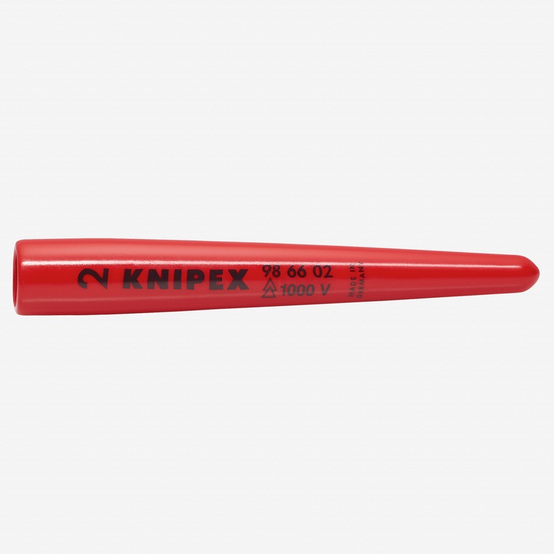 Knipex Insulated Plastic Slip-On Cap, Conical, for Bare Live Cables, Conductor Key 2